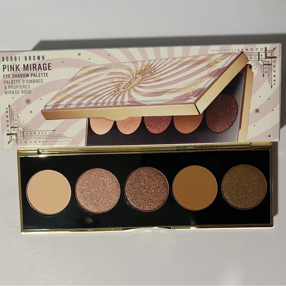 Bobbi Brown Pink Mirage Eyeshadow Palette - Peach, Rose, Bronze